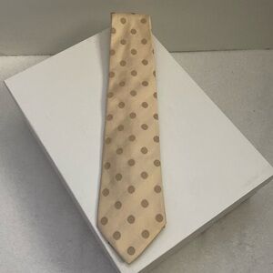 Hugo Boss “Selection”  Silk Tie Cream Color